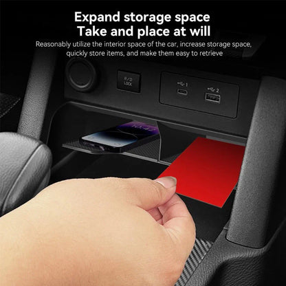 Center Armrest Storage Box Organizer Tray for Mitsubishi Triton (2024-2025)