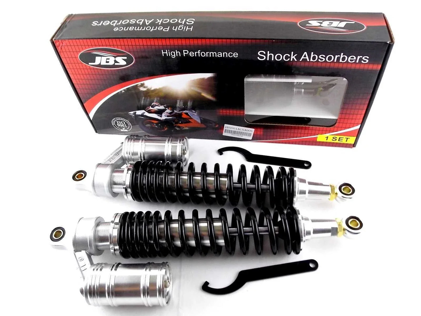 400mm JBS Rear Air Nitrogen Cell Shock Absorbers for Kawasaki KX250