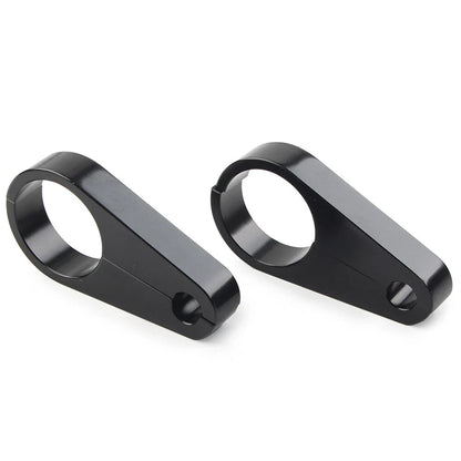1.25" Handlebar Brake Clutch Cable Clamp for Harley Bike Black