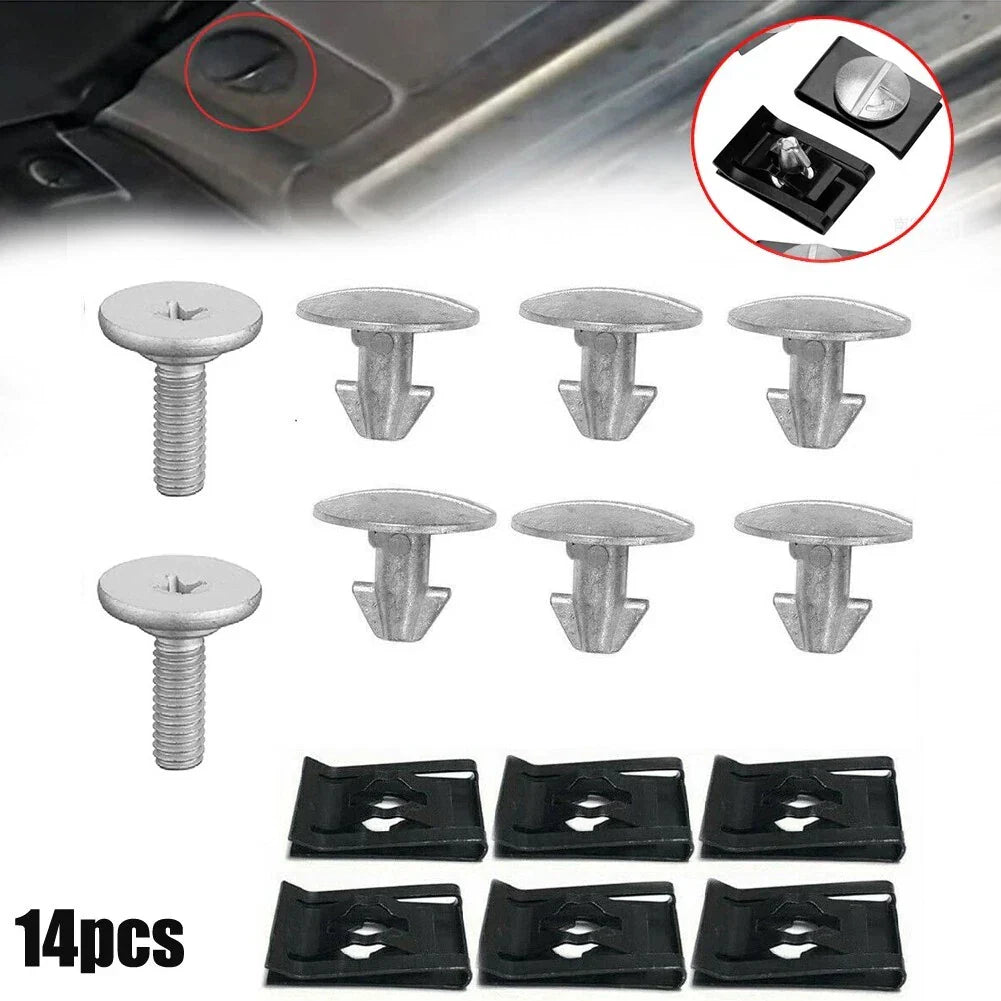 Engine Cover Screw & Bolt & Access Clip Set / 14 Pcs Screws, Bolts & Clips for Honda CR-V (2017–2020)