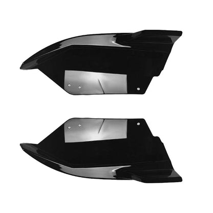 Glossy Black Back Rear Side Skirt Splitter for BMW X1 U11 (2023)