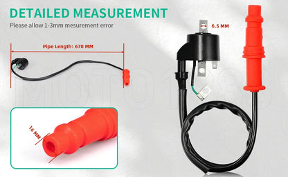 2 x Ignition Coil & Spark Plug for Polaris Magnum 425/500 Xpedition (1997–2006)