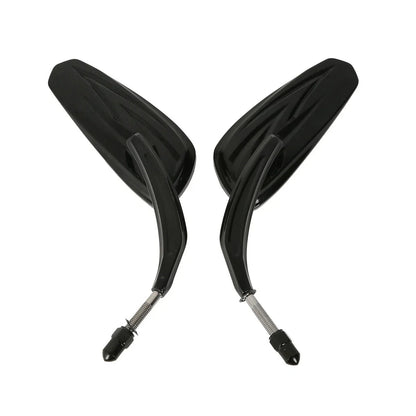 8mm Rear View Mirrors for Harley Sportster XL Softail Touring Models