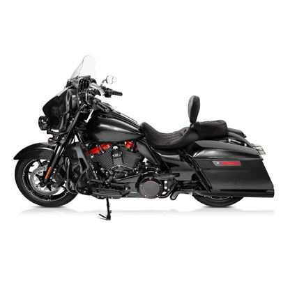 Driver Rider Backrest Pad for Harley-Davidson Touring Street Glide (2009-2023)