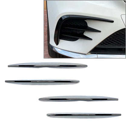 Front Fog Lamp Light Strip Trim for Mercedes Benz GLC Class (2016-2019)