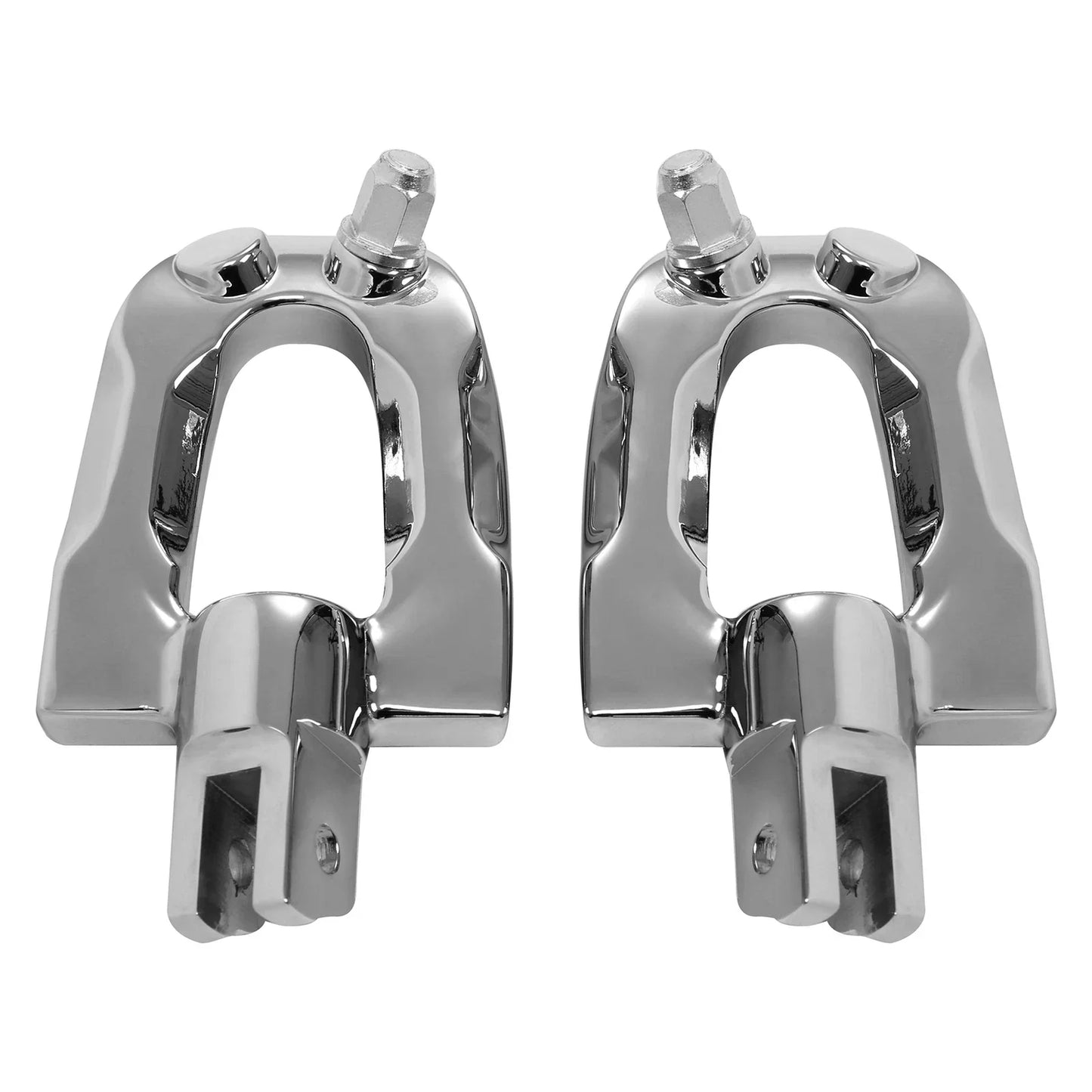 Chrome Foot Peg Footrest for Harley Softail Fat Boy Low Rider (2018-2025)