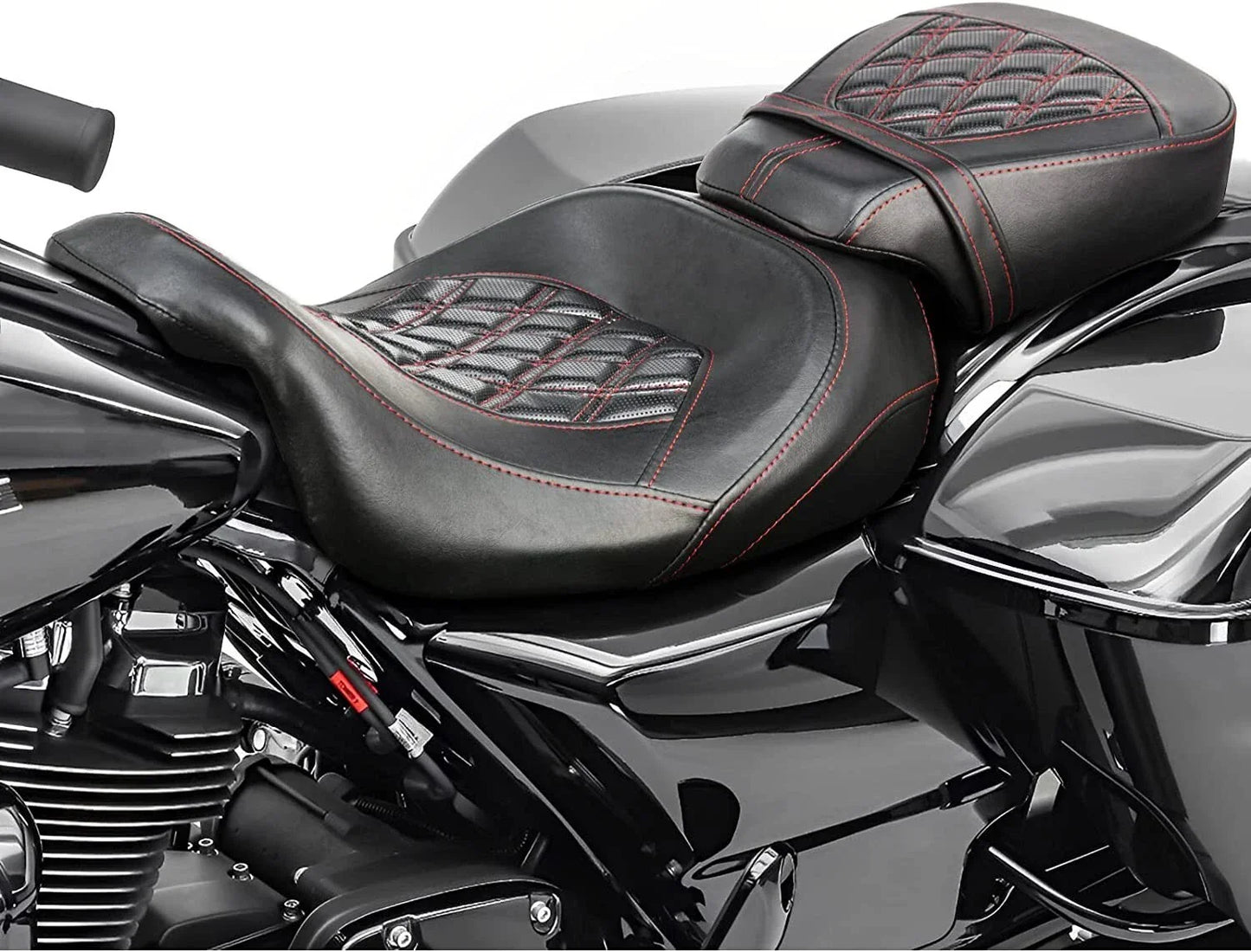 Driver Passenger Seat for Harley CVO Touring Electra Street Glide (09-22)