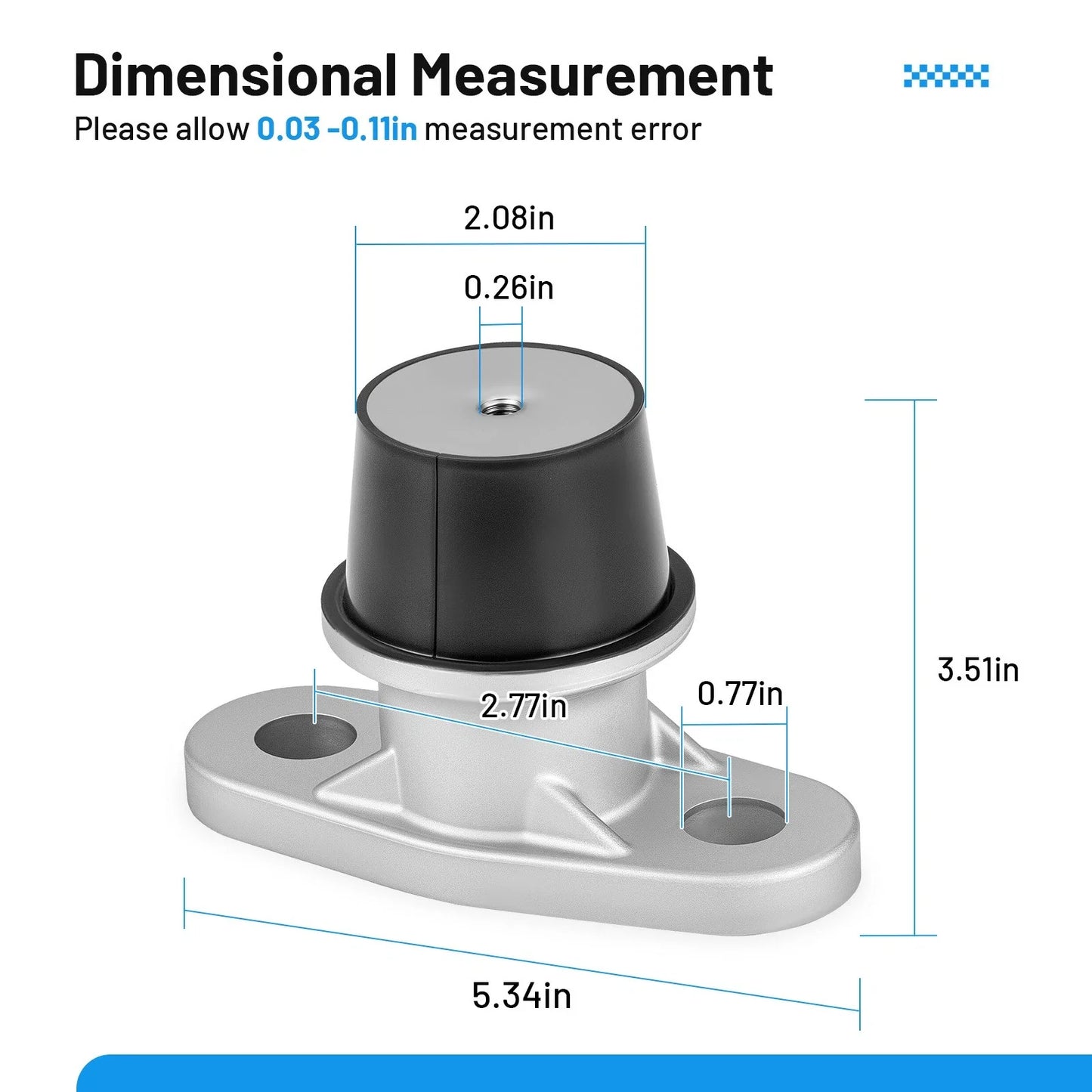 Front & Rear Engine Mounts for Sea-Doo RXP