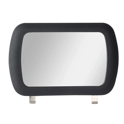 Black Clip-on Sun Visor Vanity Mirror for Car - Cosmetic Mirror x1