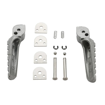 Passenger Footrests Pegs for DUCATI Monster 696 796 (2009-2014) Silver