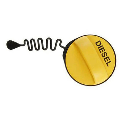 Fuel Filler Cap Cover for 2006-2014 Land Rover Freelander 2 Yellow ABS