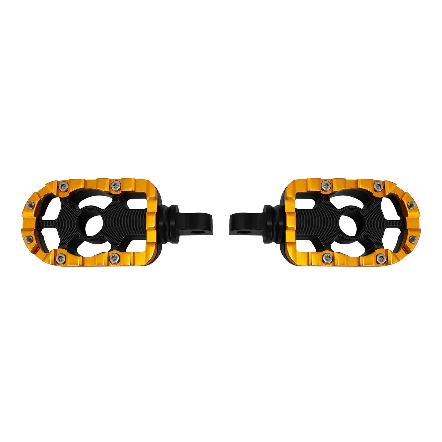 10mm Highway Footpegs for Harley Touring Street Road King Glide