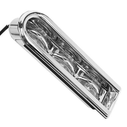 Chrome LED Inserts Saddlebag Light for Harley Touring FLHX (2014-2024)