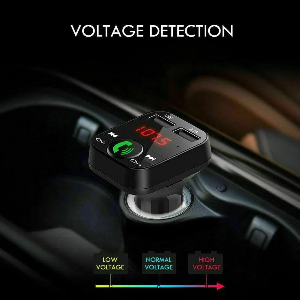 Wireless Handsfree Car MP3 Player Kit FM Transmitter USB Charger Radio