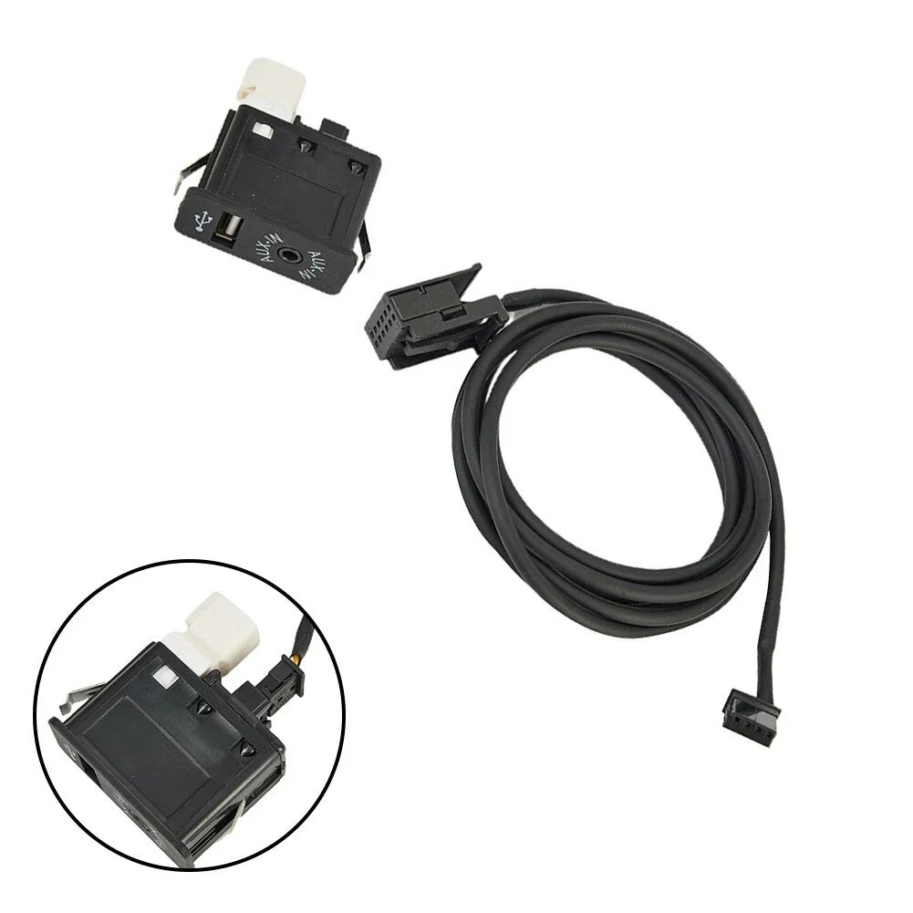OEM USB AUX Interface Panel for BMW E39 E53 X5 Z4 E85 E86 X3 E83 Fitment