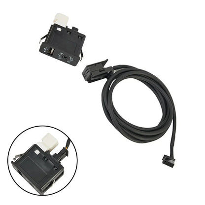 OEM USB AUX Interface Panel for BMW E39 E53 X5 Z4 E85 E86 X3 E83 Fitment