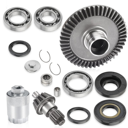 Rear Diff Final Drive Pinion Ring Gear Bearings for Honda Rancher TRX350 TRX400 (2000–2011)