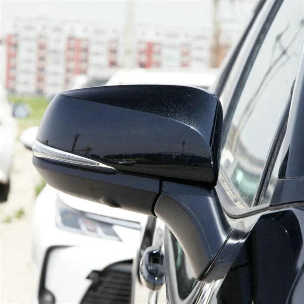 Glossy Black Right Side Mirror Cover for Toyota RAV4 (2019-2023)