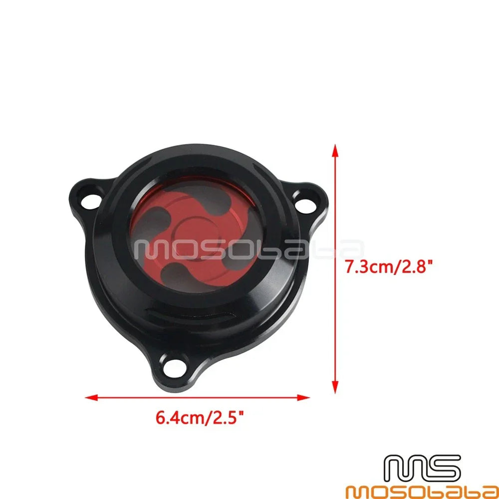 CNC Engine Oil Filter Cap Cover for Suzuki DR-Z 400