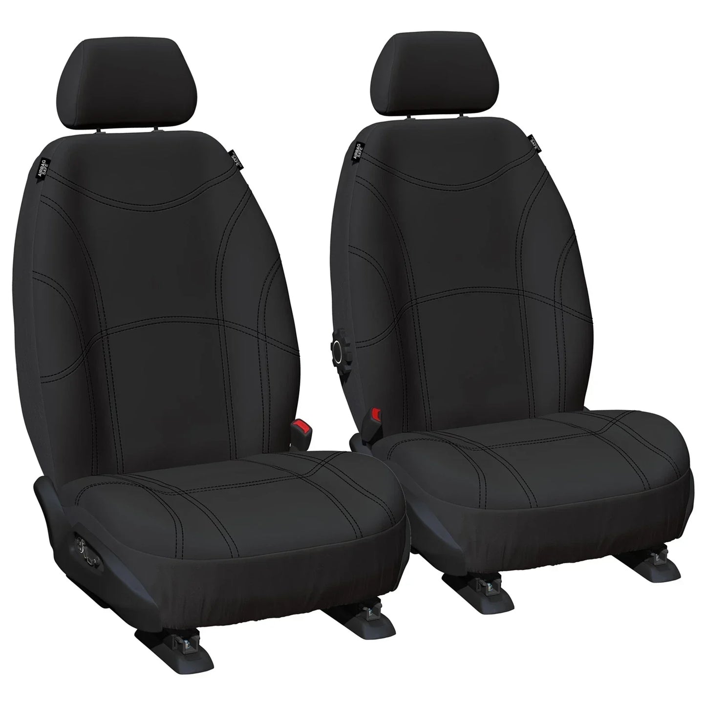 Front Custom Fit Neoprene Car Seat Covers for Prado GRJ120 KDJ120 (2003–2009)