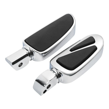 Chrome Rider Driver & Passenger Footpegs for Harley Low Rider (2018-2025)