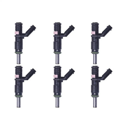 6PCS Fuel Injectors for Mercedes C230 280 300 350 V6 (2006-2012)