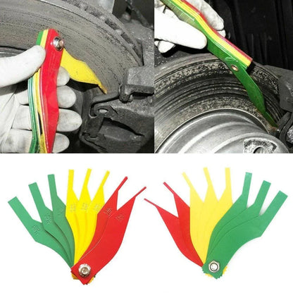 Brake Pad Scale Gauge 2mm-12mm Metric Check for Car