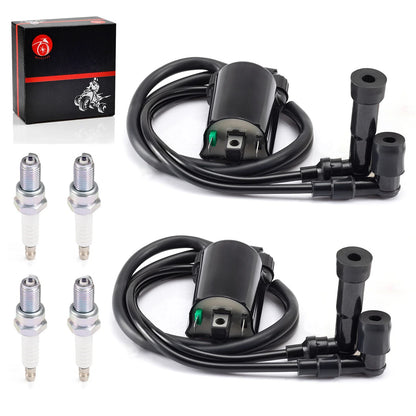 Ignition coil & spark plug for Kawasaki VN1500 Vulcan (1996–2008)