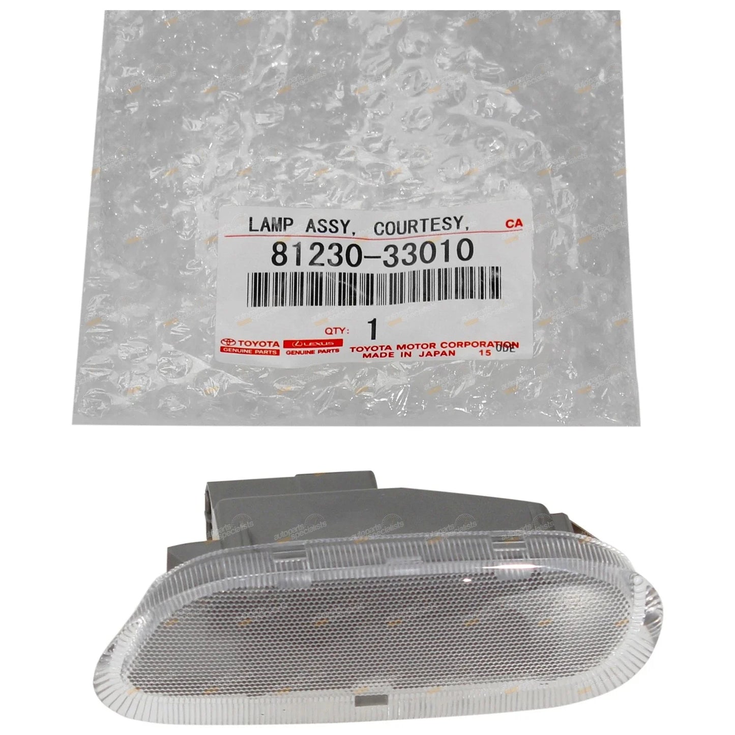 RH Side Courtesy Door Light for Prado GRJ120 KDJ120 KZJ120 RZJ120 (2002–2009)