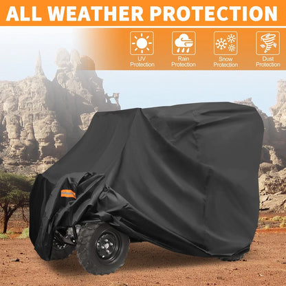 Waterproof UTV Cover for Honda Pioneer 700 Black 210D-PU (2014-2023)