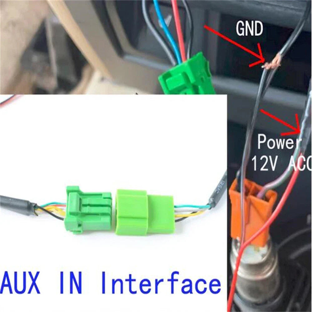 5-12V 12Pin Bluetooth AUX Adapter for Land Rover Range (2005-2012)