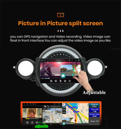 9'' Carplay Android Stereo GPS for BMW Mini Cooper R56 R60 (2007-2013)