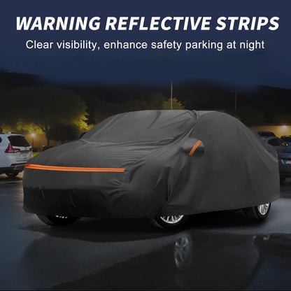 Car Cover Waterproof Spunlace Cotton w/Zipper for BMW 2er F22/F23 (2013-2021)