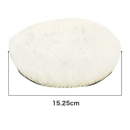 5 x Premium Wool Polishing Pads for Car Detailing and Furniture