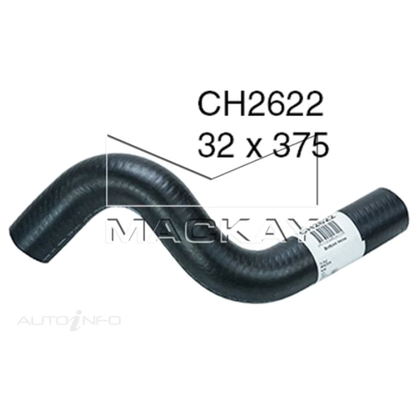 Lower Radiator Hose for Ford Telstar TX5 AX AY 4cyl 2.0L (1992-1996)