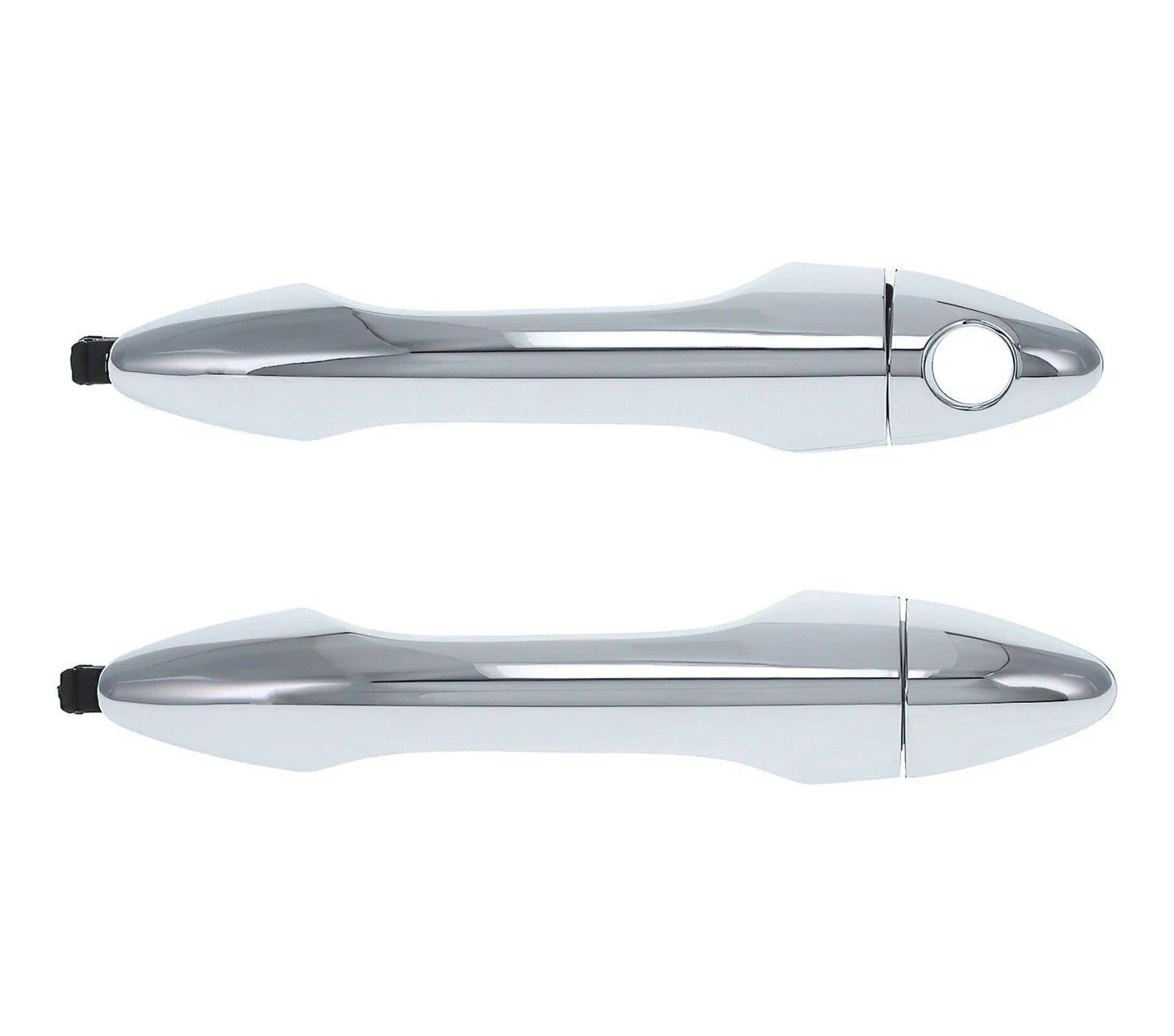 Door Handle Outer Set of 2 Chrome Front Left+Right for Hyundai iX35 (2010–2015)