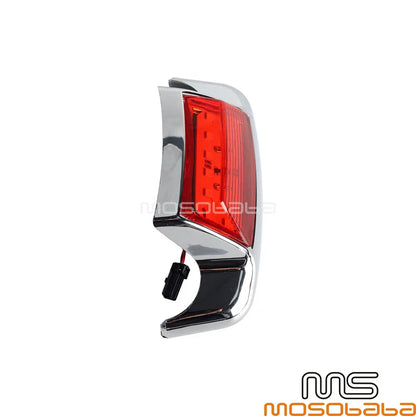 Red Lens Rear Fender LED Tip Light for Harley Davidson Touring Softail