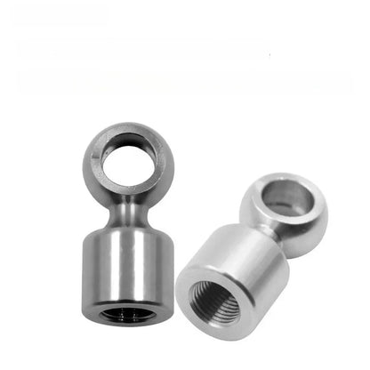 Oil Pipe Extension 3.5cm Stainless Steel 304 Secure Threads for Motorcycle