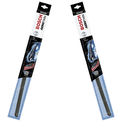 Front Pair Aerotwin Wiper Blades for Mitsubishi 380 DB V6 3.8L (2005-2008)