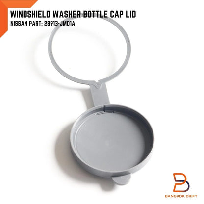 Genuine Grey Windshield Washer Reservoir Cap for Nissan Models