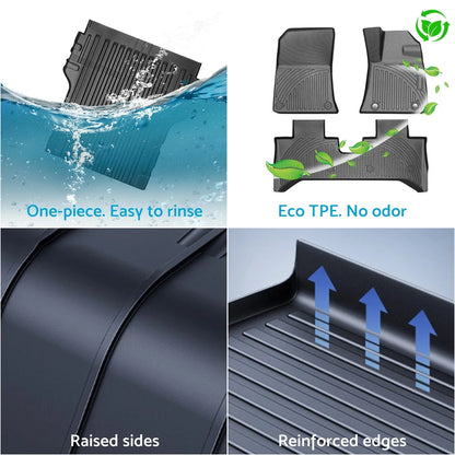 TPE Waterproof Floor Mat Boot Liner for BYD Shark 6 (2025-On)