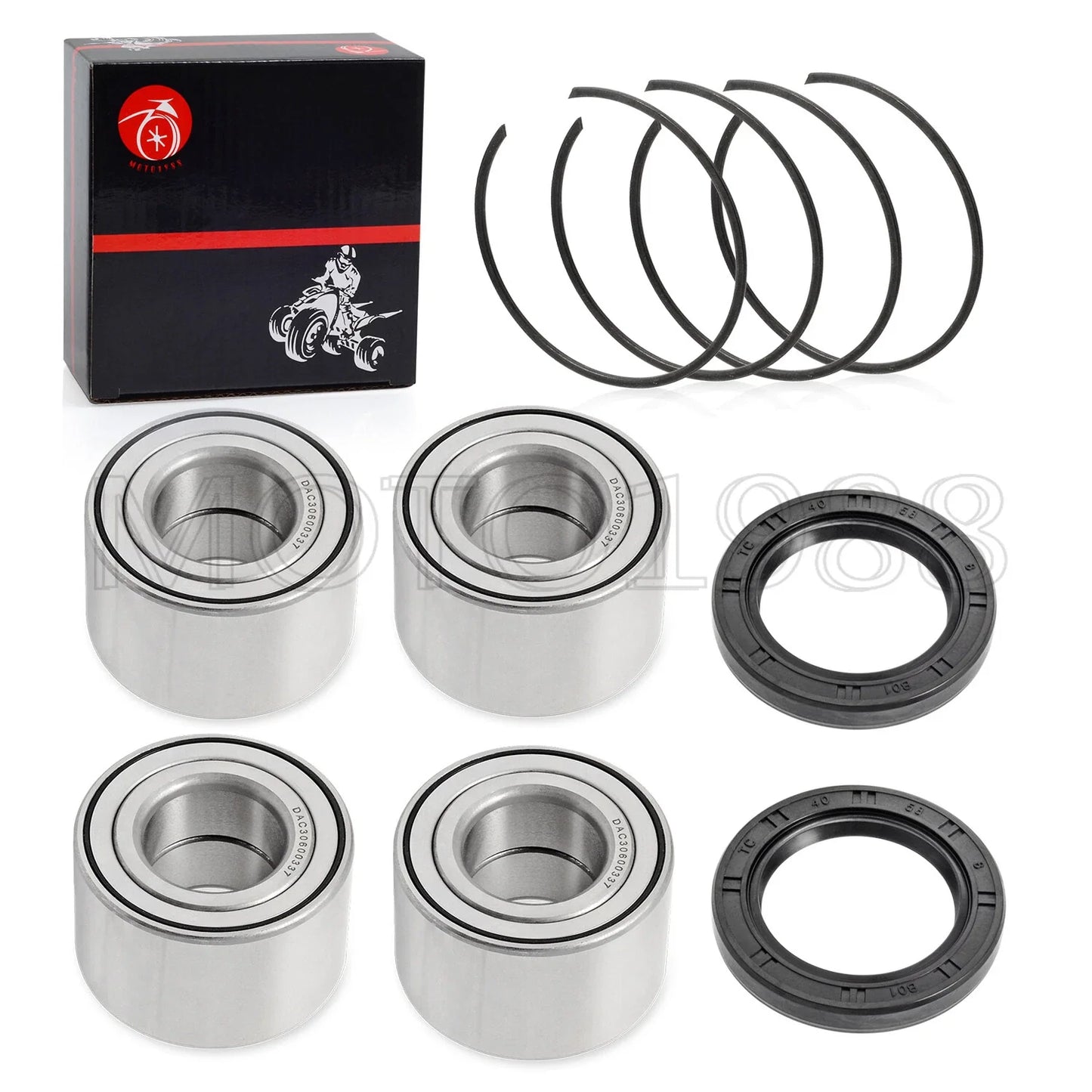 4x Wheel Bearings & Seals for Can-Am Defender Max HD10 XMR (2019–2022)