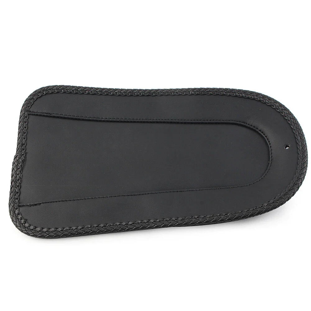 BLK PU Leather Rear Fender Bib Solo Seat for Honda VTX1800R VTX1300S (2002-2009)