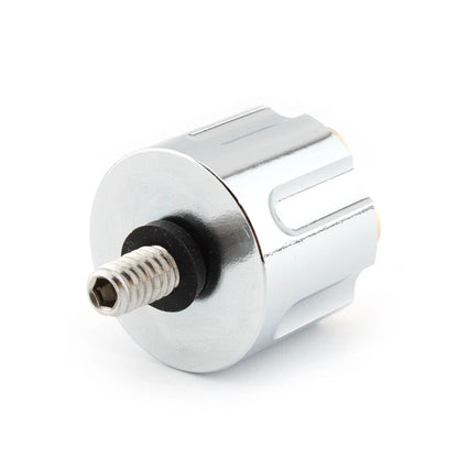 6mm Chrome Rear Seat Bolt Fender Screw Nut for Harley Softail Dyna Street Glide