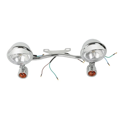 Passing Turn Signal Fog Lights for Harley Honda Yamaha Suzuki Cruiser