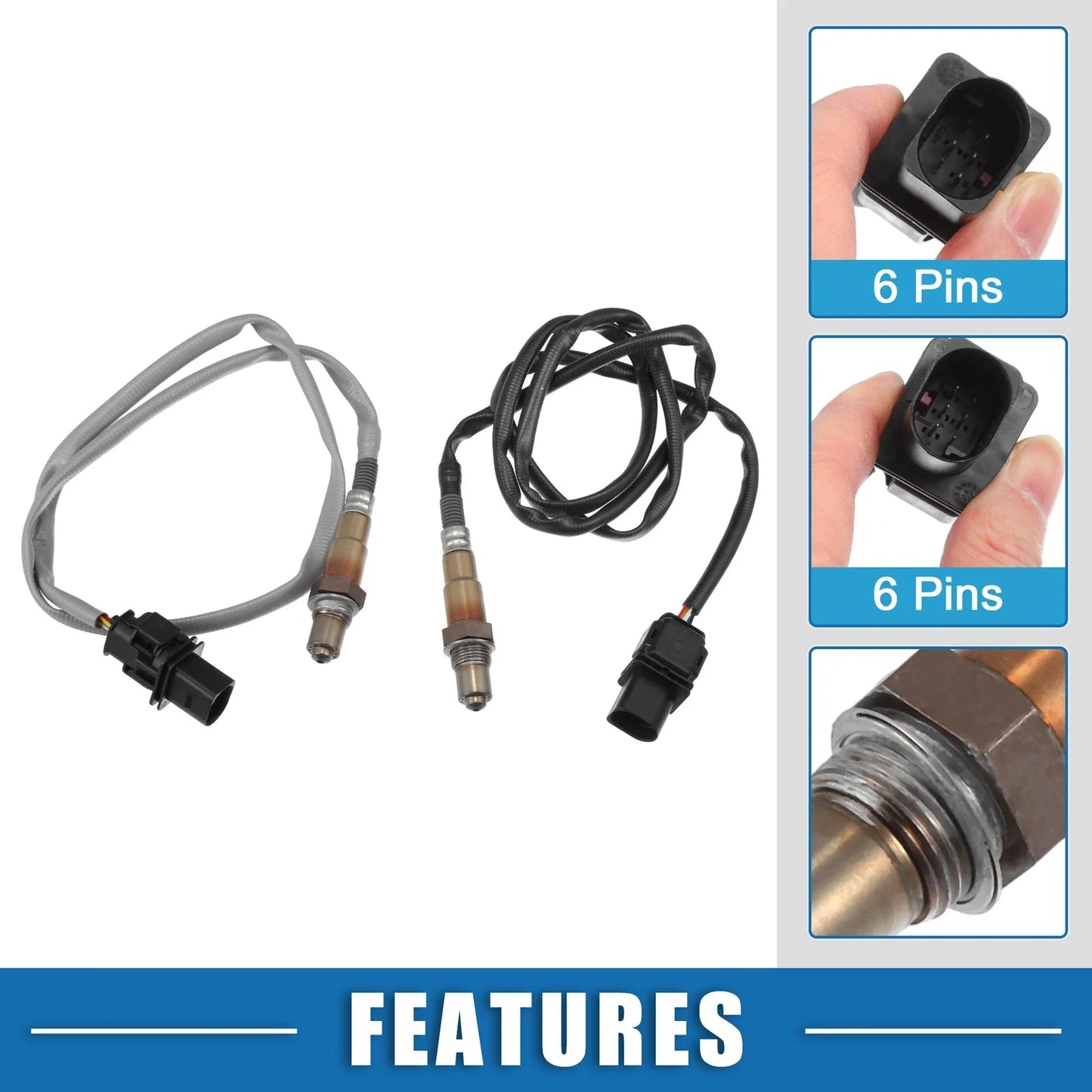 1 Pair Oxygen Sensor for BMW X3 (2007-2010)
