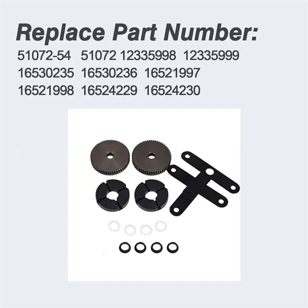 Headlight Motor Repair Kit for Pontiac Firebird, Sunbird, Chevy (1982-1992)