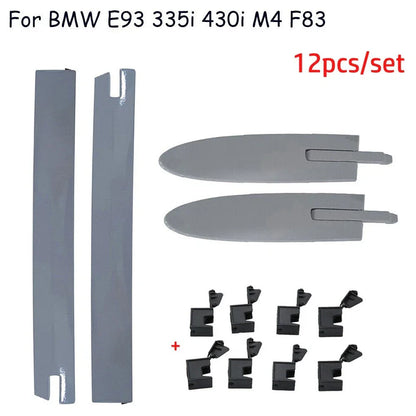 Roof Top Hinge Cover Left Right Clip Pair for BMW 3 Series (E93) (2007–2013)