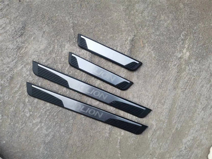 4 Pcs Stainless Door Sill Scuff Plate Covers for Haval JOLION (2021-2022)