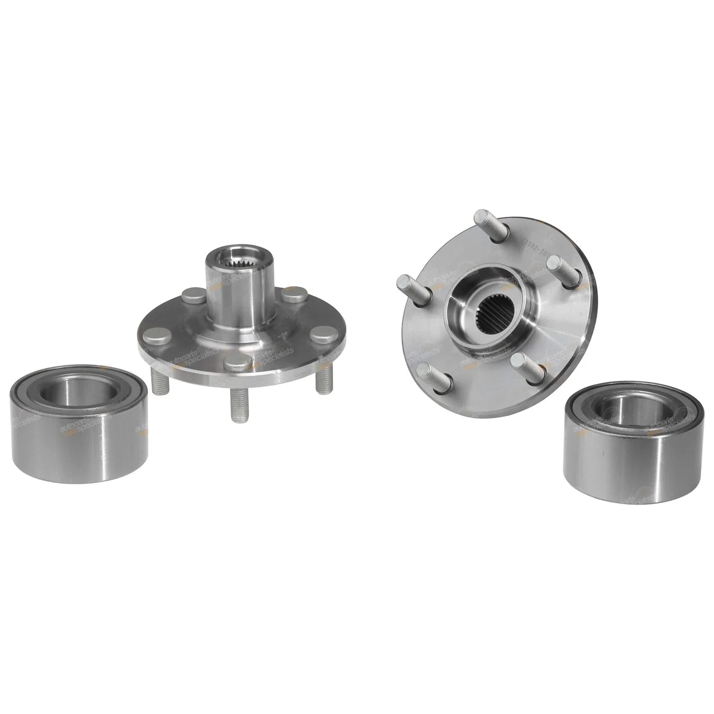 2 x Front Wheel Bearing Hubs for Toyota Camry (2006–2012)